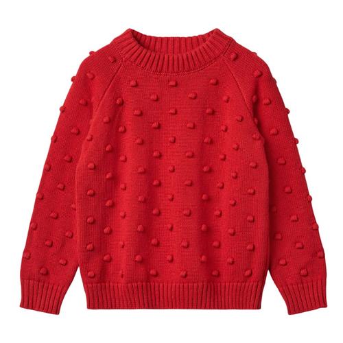 Fliink Bon Dot Pullover Pompeian Red | Rød | 5 years