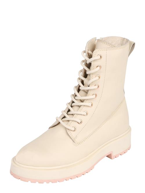 Se ABOUT YOU Snørestøvletter 'Inga Boots'  creme ved About You