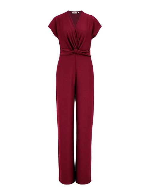 WE Fashion Jumpsuit  brandrød