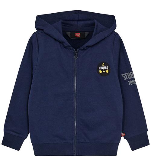 LEGO® Wear Sweatshirt m. Lynlås - Ninjago - Dark Navy