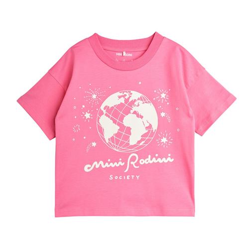 Mini Rodini Society T-Shirt Pink | Lyserød | 92/98 cm