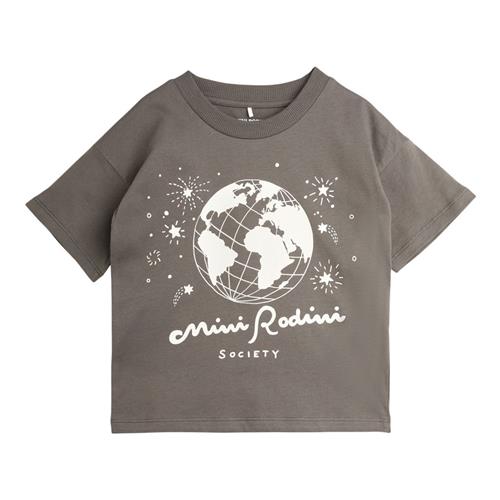 Mini Rodini Society T-Shirt Grey | Grå | 128/134 cm