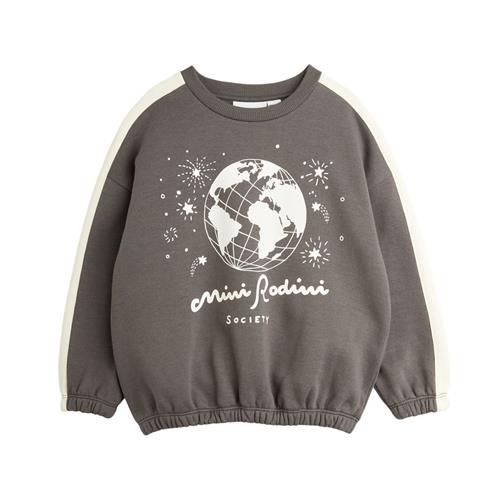 Mini Rodini Society Sweatshirt Grey | Grå | 116/122 cm