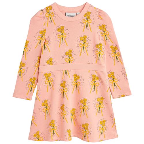 Mini Rodini Winter Flowers Aop Sweat Dress Pink | Lyserød | 104/110 cm