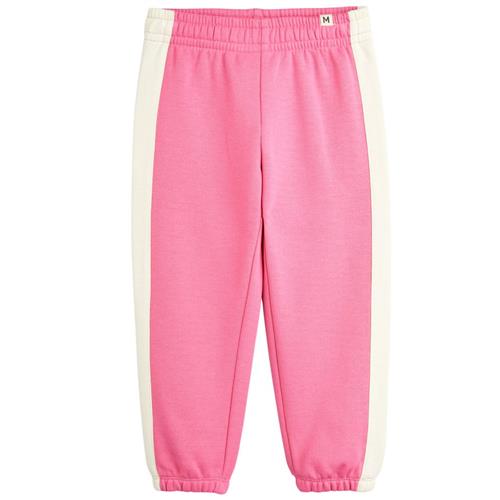 Mini Rodini Mini Rodini Society Panel Sweatpants Pink | Lyserød | 92/98 cm