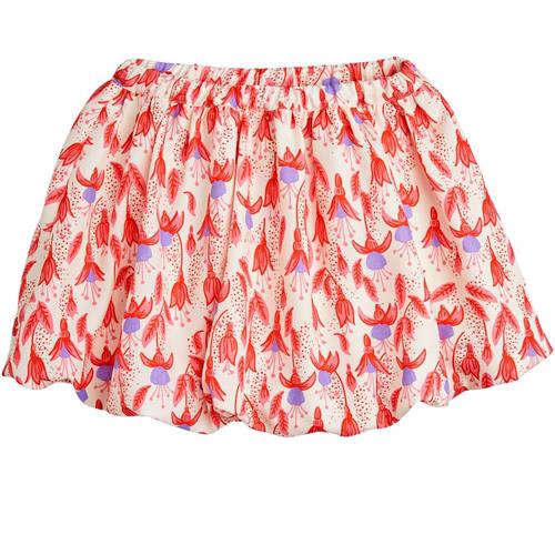 Mini Rodini Fuchsia Aop Woven Balloon Skirt Red |  | 128/134 cm