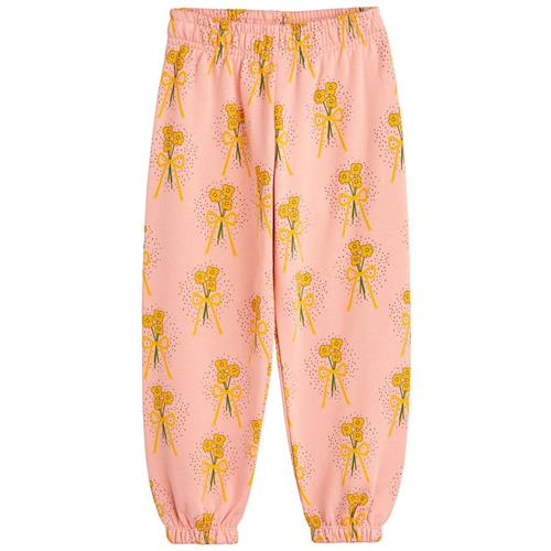 Mini Rodini Winter Flowers Aop Sweatpants Pink | Lyserød | 140/146 cm