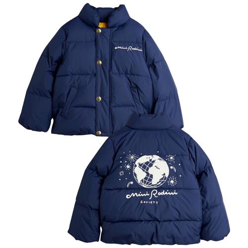 Mini Rodini Mini Rodini Society City Puffer Jacket Blue | Marine blå | 92/98 cm