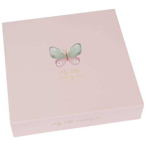 Little Dutch Flowers & Butterflies Baby Memory Boks Lyserød | Lyserød | 0-3