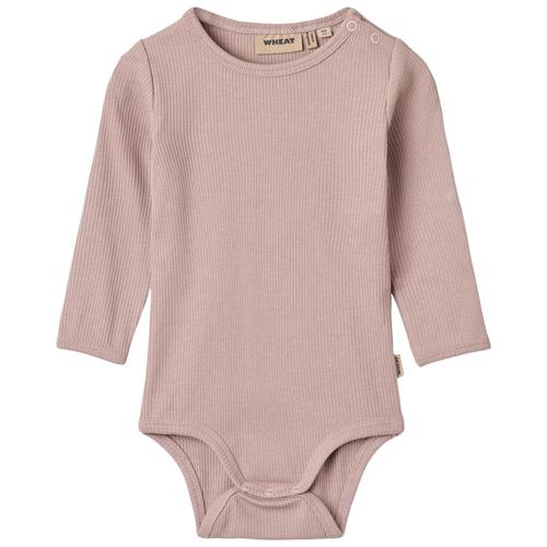 Wheat GOTS Berti Babybody Dry Rose | Lyserød | 80 cm