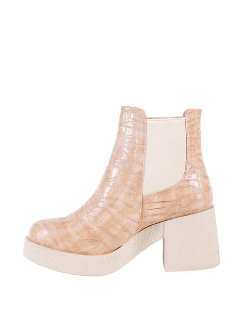 Jacey Quinn Chelsea Boots  beige