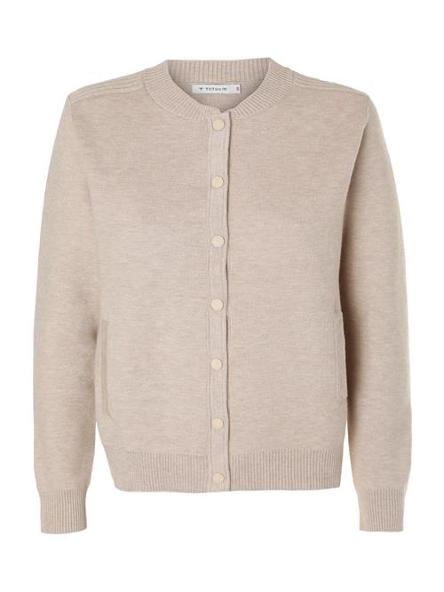 Se TATUUM Cardigan 'ANGIE'  lysebeige ved About You