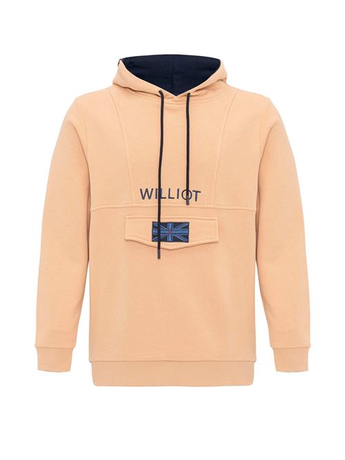 Williot Sweatshirt 'HENRY'  beige / navy / brun / sort