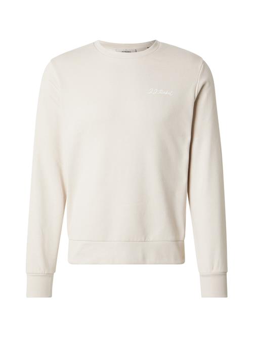 Se JJ Rebel Sweatshirt 'JREBTHEO'  beige / sort ved About You