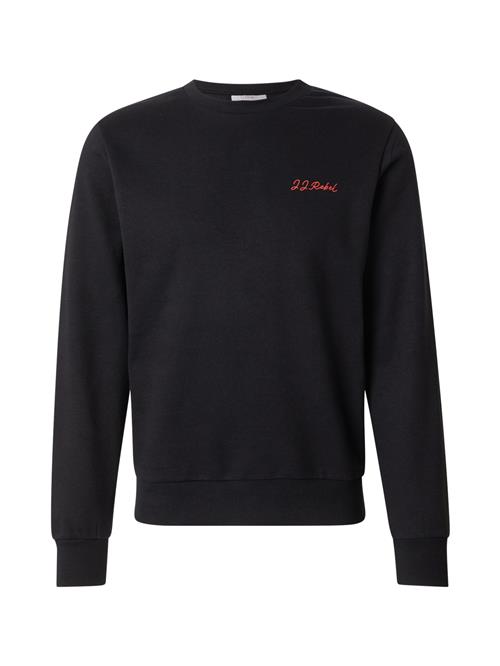 Se JJ Rebel Sweatshirt 'JREBTHEO'  blodrød / sort / hvid ved About You