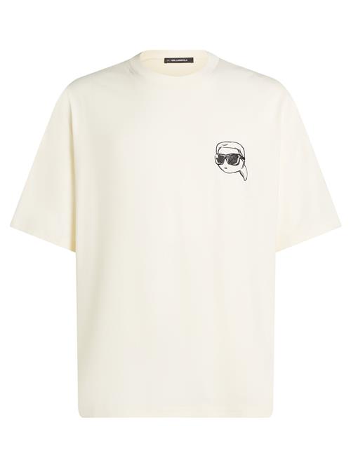 Karl Lagerfeld Bluser & t-shirts ' IKON '  creme / sort