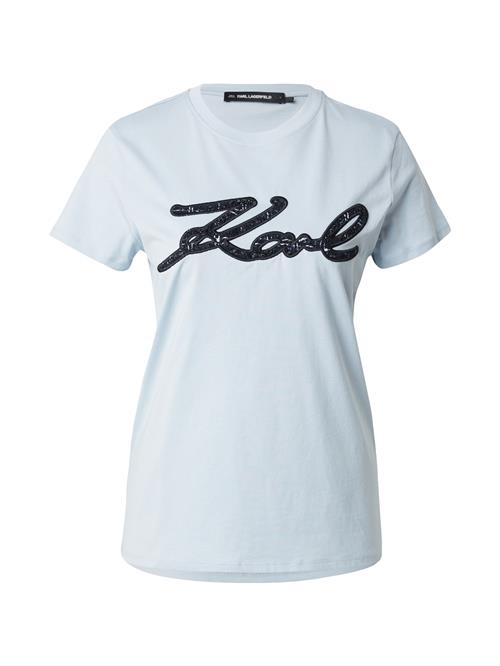 Karl Lagerfeld Shirts  dueblå / sort