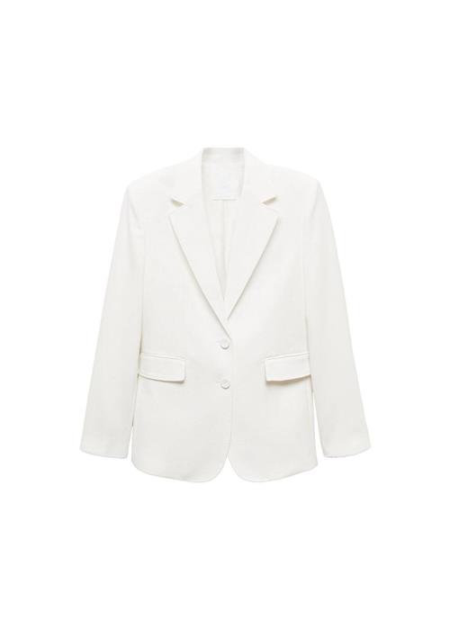 Se MANGO Blazer 'Iguana'  hvid ved About You