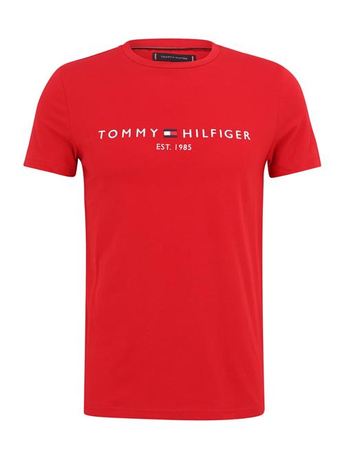 TOMMY HILFIGER Bluser & t-shirts  blodrød / hvid