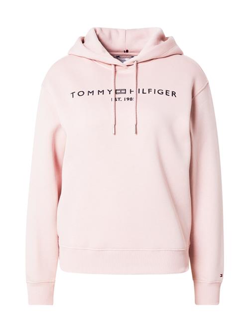 TOMMY HILFIGER Sweatshirt  rosé / sort