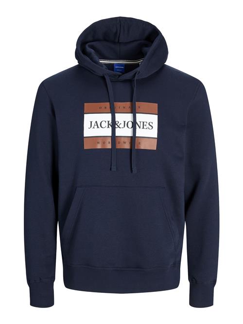 JACK & JONES Sweatshirt  navy / brun / sort / hvid