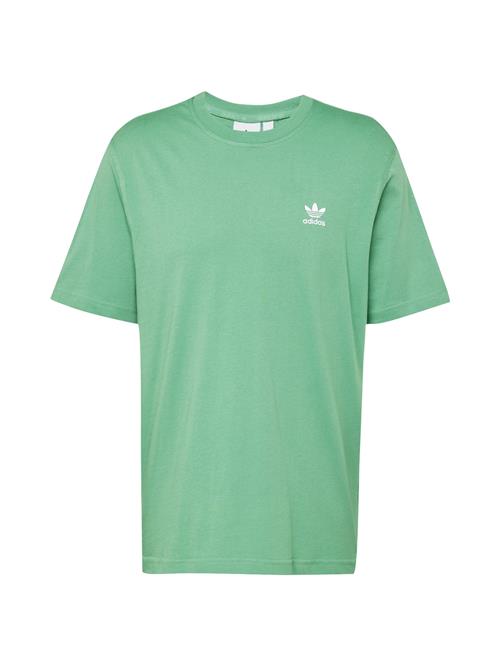 ADIDAS ORIGINALS Bluser & t-shirts 'Trefoil Essentials'  lysegrøn / hvid