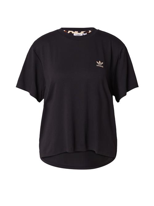 Se ADIDAS ORIGINALS Shirts 'TREFOIL'  beige / brun / sort ved About You