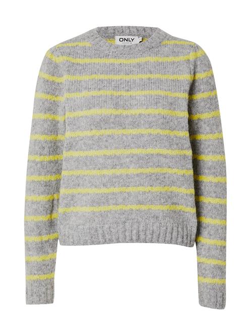 Se ONLY Pullover 'ONLSILOMA'  grå-meleret / siv ved About You