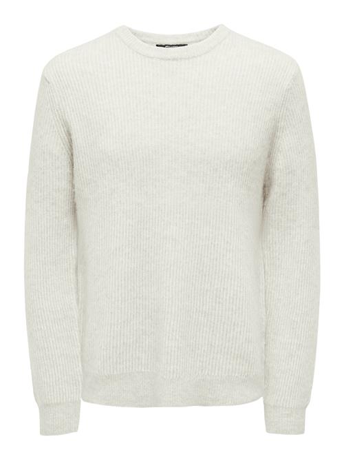 Only & Sons Pullover 'ONSTEGAN'  hvid