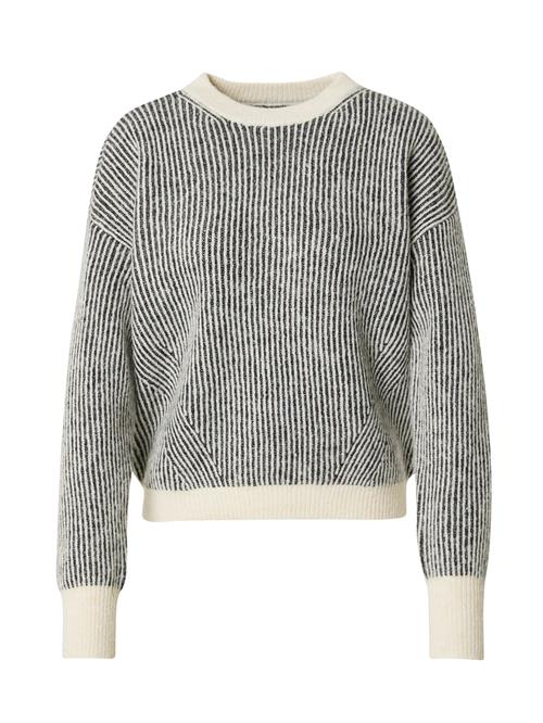 PIECES Pullover 'PCKARMEN'  sort-meleret