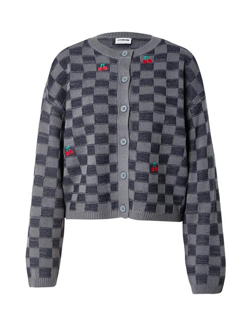 Noisy may Cardigan 'NMCHERRY'  marin / mørkegrå / smaragd / rød