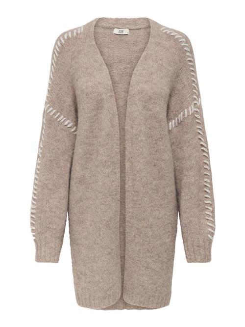 JDY Cardigan 'JDYZOEY'  taupe / hvid