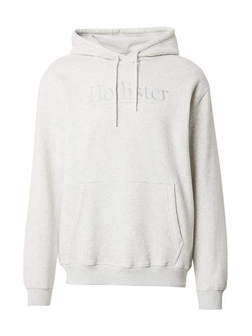 HOLLISTER Sweatshirt  grå-meleret / offwhite