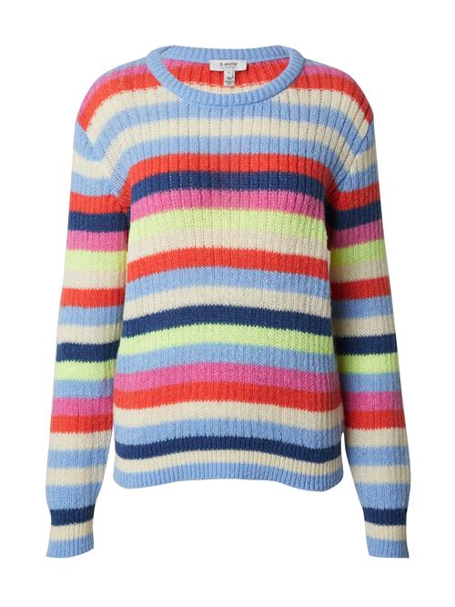 Se b.young Pullover 'OKARLA'  blå / lyseblå / lys pink / hvid ved About You