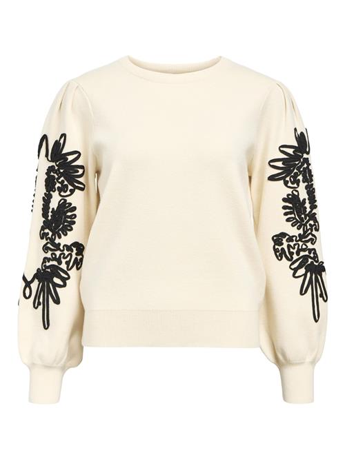 OBJECT Pullover 'JOANA'  creme / sort