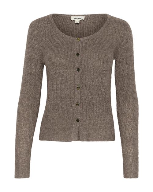 Se SOAKED IN LUXURY Cardigan 'Tuesday'  lysebrun ved About You