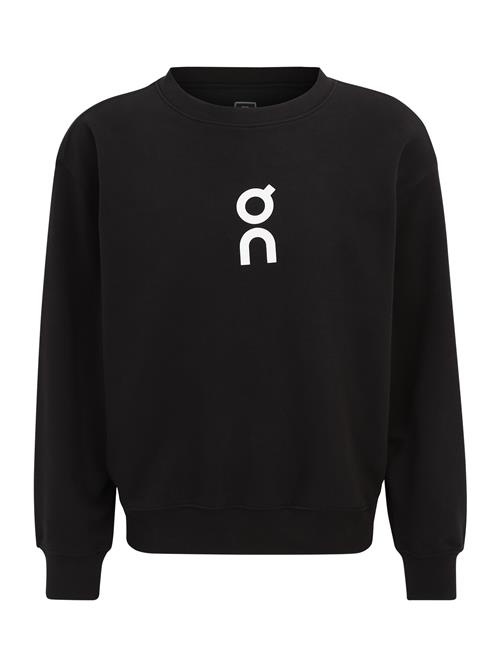 On Sweatshirt 'Club'  sort / hvid