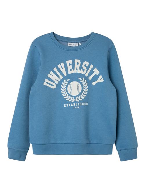 NAME IT Sweatshirt  himmelblå / hvid