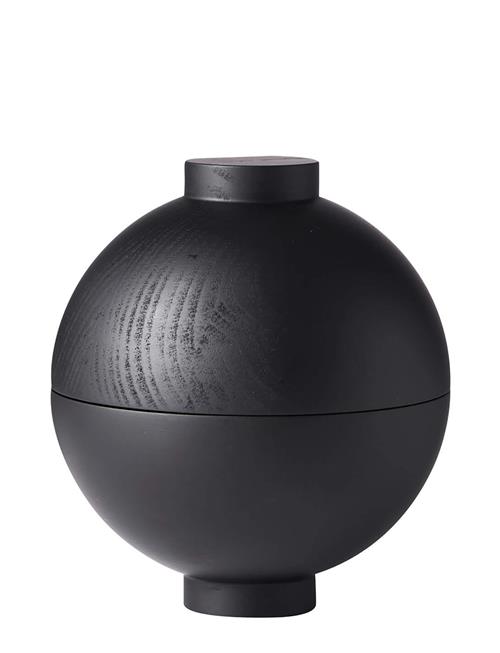 Kristina Dam Studio Xl Wooden Sphere Kristina Dam Studio Black