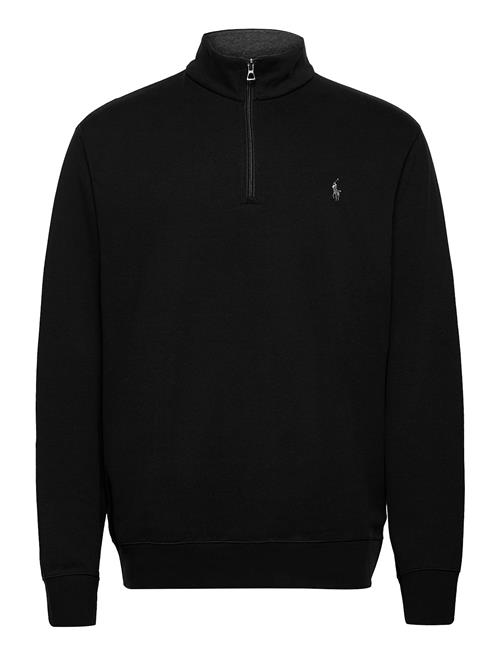 Polo Ralph Lauren Luxury Jersey Quarter-Zip Pullover Polo Ralph Lauren Black