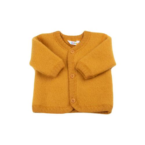 Se Joha Cardigan i Yellow | Gul | 80 cm ved Babyshop