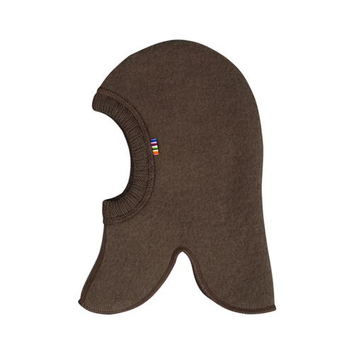 Se Joha Balaclava Dark bark | Brun | 45 cm ved Babyshop