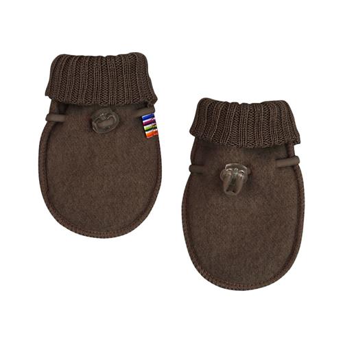 Se Joha Baby mittens Dark bark | Brun | 60 cm ved Babyshop