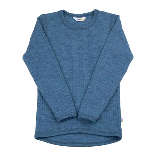 Se Joha Shirt l.s. basic-Blue | Blå | 150 cm ved Babyshop