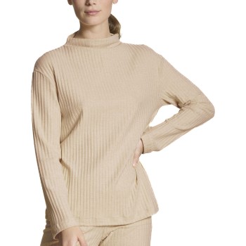 Calida Home Hub Sweater Creme bomuld X-Small Dame