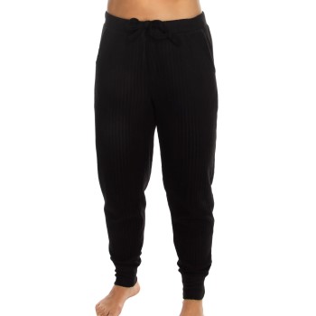 Se Calvin Klein Sophisticated Lounge Joggers Sort polyester Large Dame ved Timarco