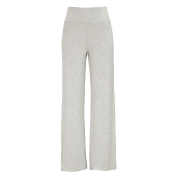 Se Damella Bamboo Lounge Pants Gråmelerad Bambus Large Dame ved Timarco