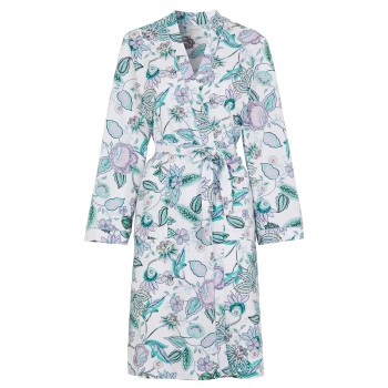 Damella Organic Cotton Robe Blomstret bomuld Small Dame