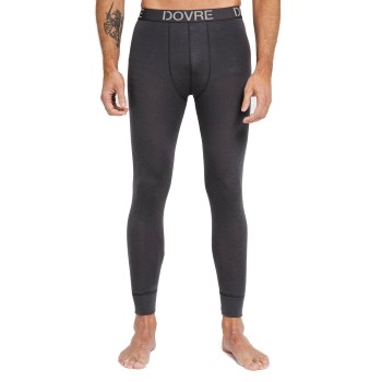 Dovre Organic Wool Long Johns Grå merinould Small Herre