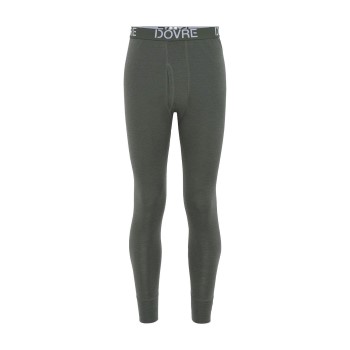 Dovre Wool Long Johns Grøn merinould Medium Herre